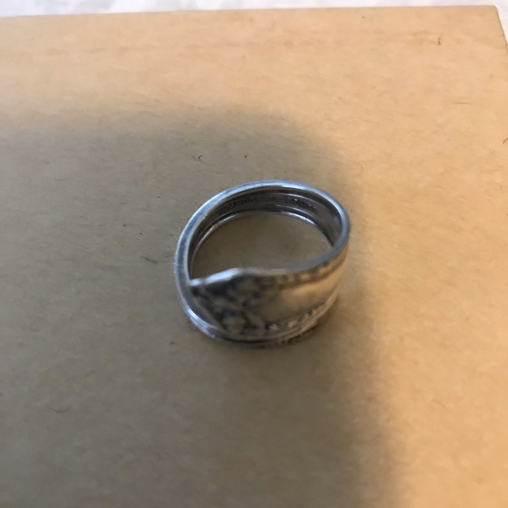 Silver ring size 6